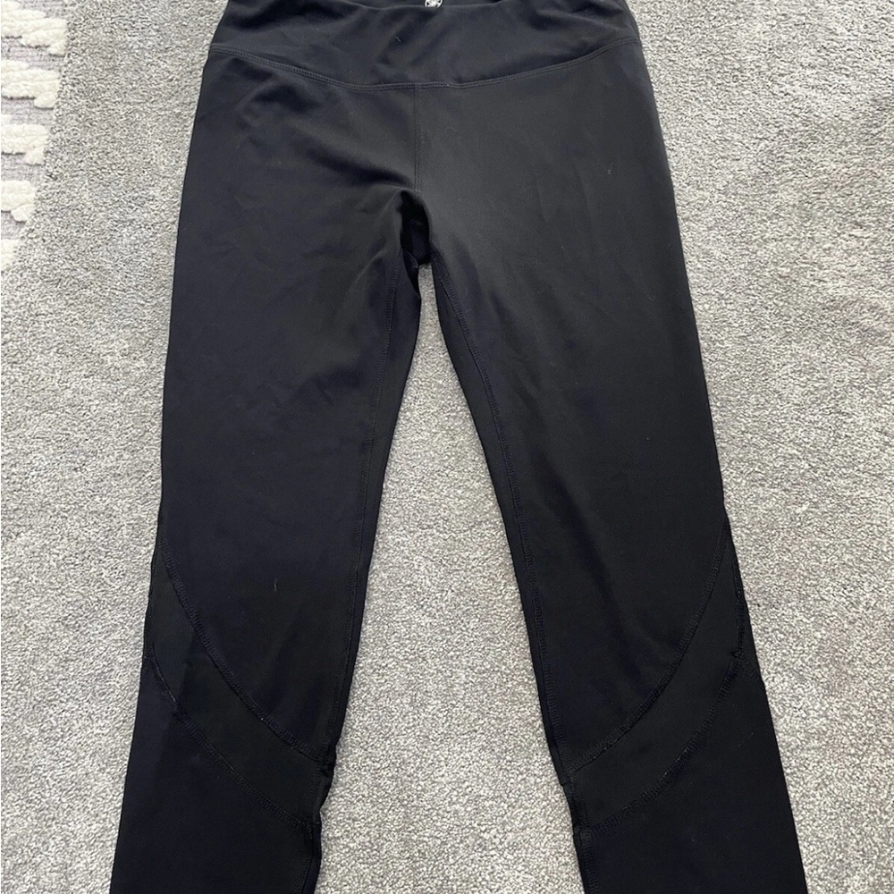 Gaim Athletic Leggings With Mesh In Black